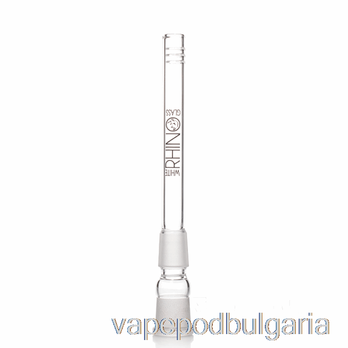 Vape Bulgaria White Rhino 19/19 стъкло Downstem 5.5inch